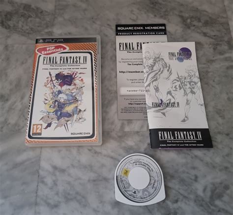 Final Fantasy Iv The Complete Collection Psp Prix Photo Pr Sentation