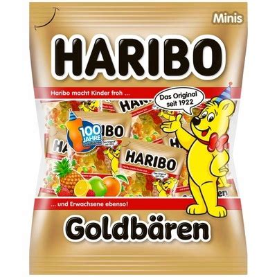 Żelki Haribo Złote misie mini paczuszki 250g DE 8467297538