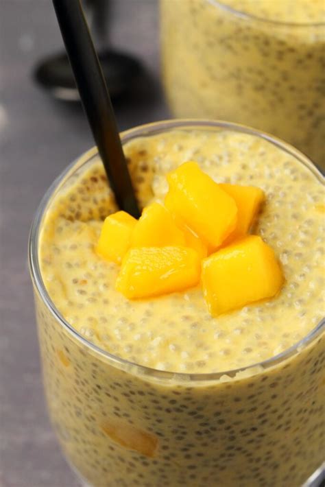 Mango Chia Pudding Loving It Vegan