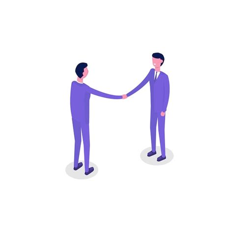 Premium Vector Business People Isometric Characters Colleague