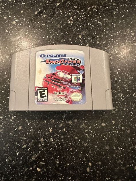 Polaris Snocross Nintendo Gray Cartridge Only Ebay