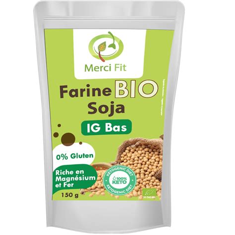 Farine De Soja Bio Merci Fit Tunisie