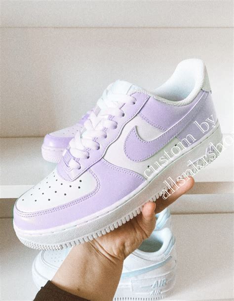 Nike Air Force Lavender Adding A Touch Of Calm And Femininity To