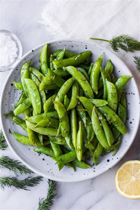 Sautéed Snap Peas With Lemon And Dill So Happy You Liked It