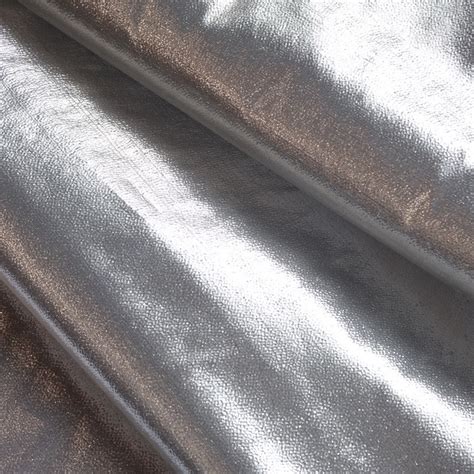 Silver Metallic Fabric