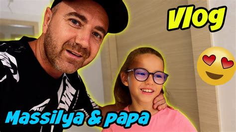 Vlog Sortie Avec Massilya And Papa Youtube