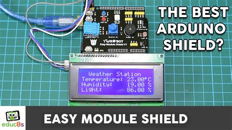 Arduino Easy Module Shield Educ8s Tv Watch Learn Build