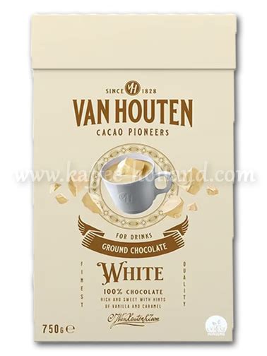 Van Houten Ground Chocolate White Gr Kaffee Holland