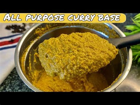 Curry Base Masala For 20 Plus Indian Curries All Purpose Curry Base