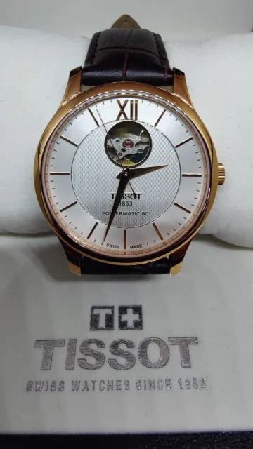 TISSOT TRADITION POWERMATIC 80 Open Heart Automatic T063 907 36