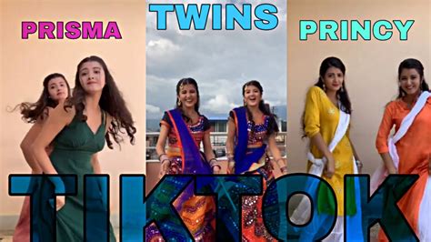 Twins Sister Prisma And Princy Khatiwada Tiktok Queen All New Collection Of Tiktok Youtube