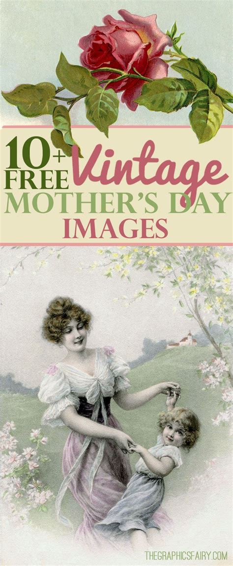 Free Vintage Mothers Day Images Mothers Day Images Happy Mothers