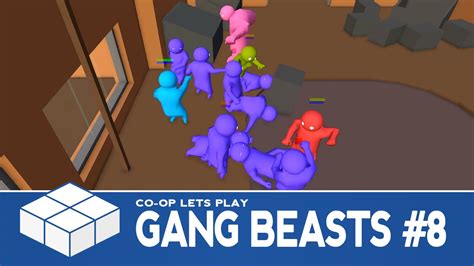 Gang Beasts 8 Boss Fight 3 Player Co Op Gameplay Youtube