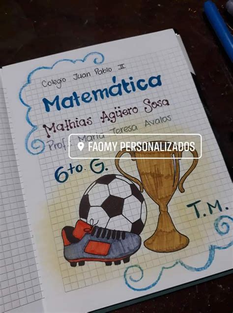 Ideas lindas para carátulas Cuadernos de dibujo para niños Marcas de