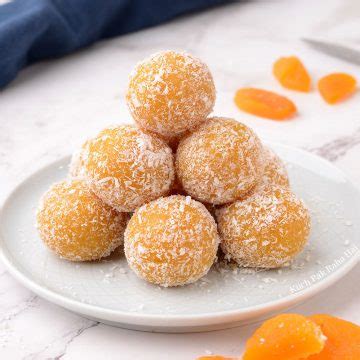 Apricot Bliss Balls Healthy Apricot Balls