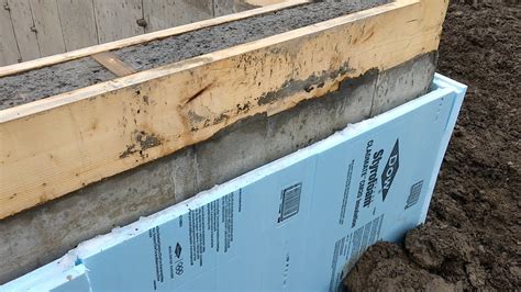 Foam Insulation Exterior Basement Walls Openbasement