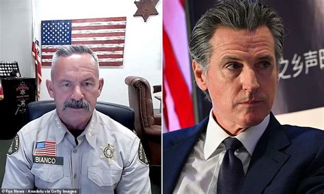 California Sheriff Warns Voters About Immoral Plot By Gavin Newsom