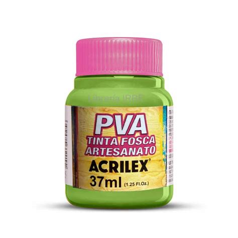 Pintura Acrílica Mate para Artesanía Acrilex 37 ml 802 Verde