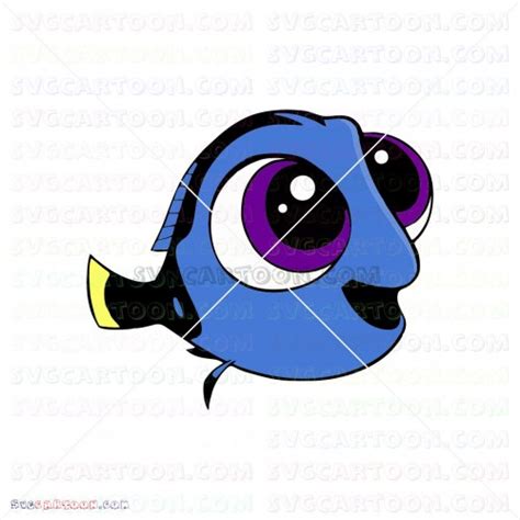 Dory Finding Nemo 020 Svg Dxf Eps Pdf Png