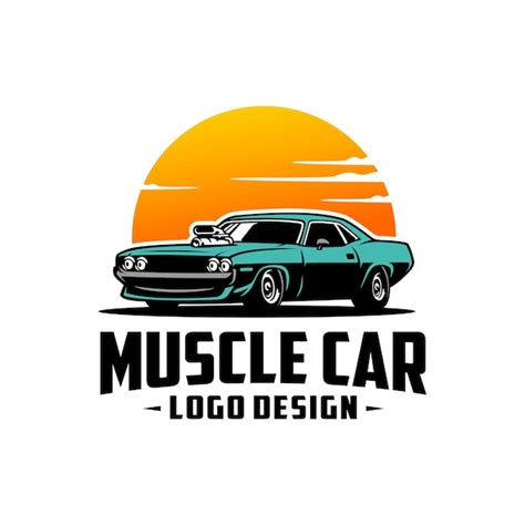 American Muscle Car Logos