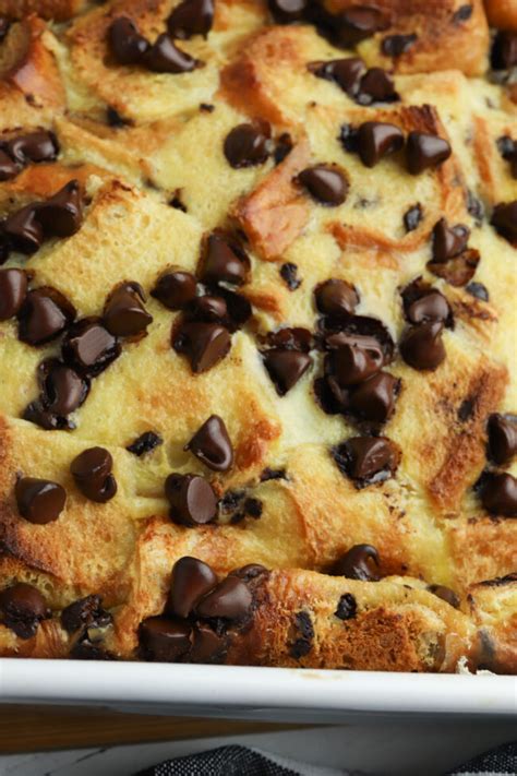 Chocolate Chip French Toast Casserole Recipe Not Quite Susie Homemaker