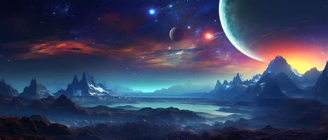 Space Art 342 4k Ultrawide Wallpaper Background By Ixul On Deviantart