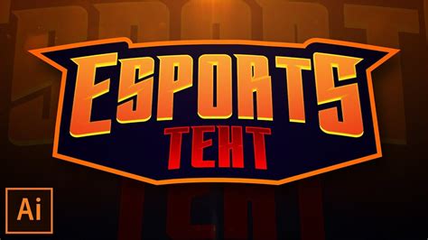 Esports Text Logo Design - annunci-tx-udine