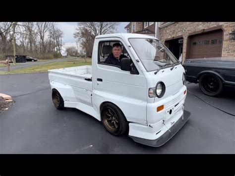 How To Drive A Suzuki Carry With Pandem Widebody Kit After Its Been