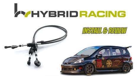 Hybrid Racing Gd3 Honda Fit Shifter Cables Installation And Review Youtube