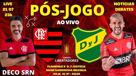 PÓS JOGO FLAMENGO X DEFENSA Y JUSTICIA AO VIVO ANÁLISE TÁTICA E