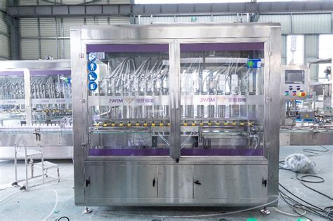 High Viscosity Liquid Piston Heads Filling Bottling Machine For