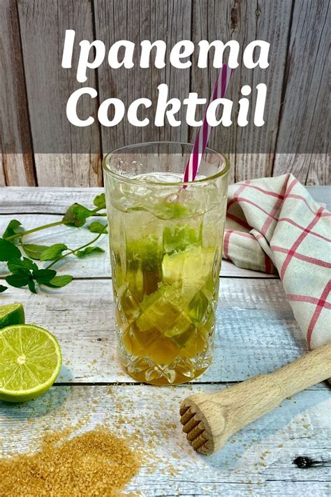 Ipanema Cocktail Der Alkoholfreier Caipirinha Cocktail Rezept