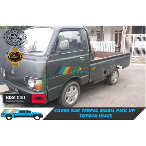 Jual Cover Bak Terpal Penutup Mobil Pick Up Toyota Hiace Shopee Indonesia