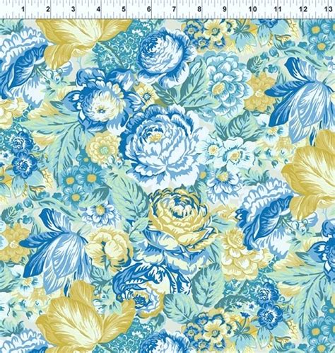 Romance Large Floral Katipatch Patchwork And Quilting Boutique