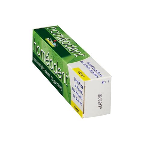 Hom Odent Soin Complet Dents Et Gencives Dentifrice Citron Ml