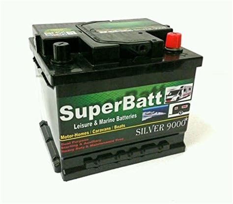 Deep Cycle Leisure Battery 12v 50ah Superbatt Lm50 Battery Caravan