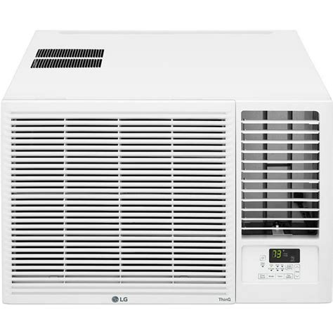 Lg 7 500 Btu 115v Smart Wi Fi Window Mounted Cooling And Heating Air