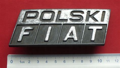 POLSKI FIAT 126p Maluch Emblemat Logo Znaczek 10071031307