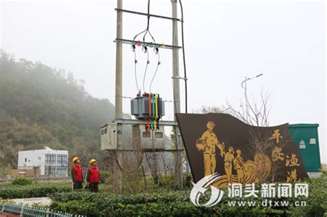 洞头区供电公司推进渔村“花园村庄”建设努力提升“电力获得感” 洞头新闻网