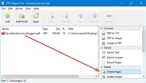 How to Delete Images or Pages from a PDF File » Winhelponline