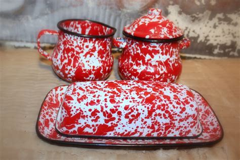 58 Best Images About Speckled Enamel On Pinterest Vintage Dollhouse