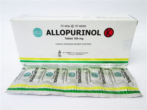 Allopurinol Obat Penurun Asam Urat SoPasti