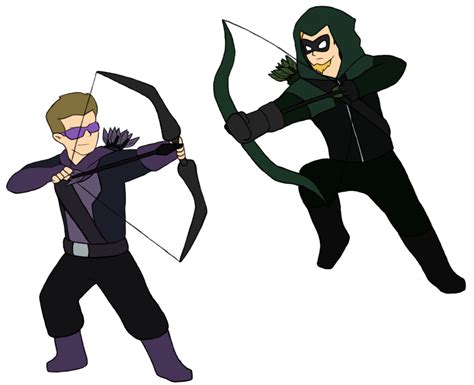 Hawkeye Vs Green Arrow by Gaiash on DeviantArt