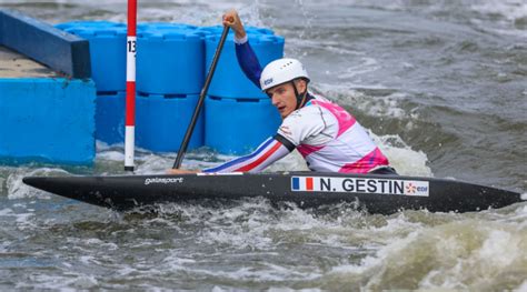 Canoë kayak Nicolas Gestin vice champion du monde de canoë slalom