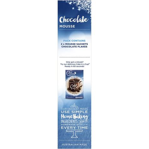 White Wings Mousse Royale Rich Chocolate 200g Woolworths