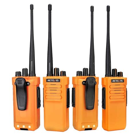 Retevis Rt29 Ip67 Waterproof Long Distance Handheld Radio 2pack Orange