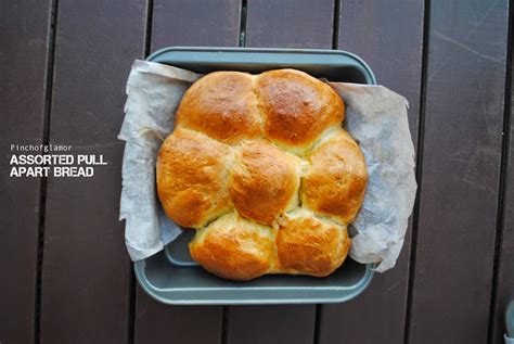 Assorted Pull Apart Bread Pinchofglamor