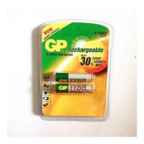 Pilas Bater As Gp Recargables Triple Aaa Nimh Nuevas Mercadolibre