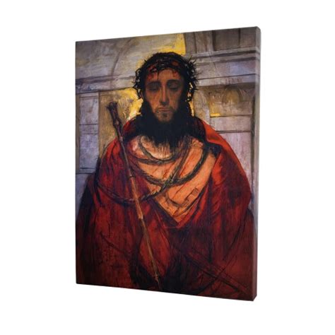 Jesus Ecce Homo- religious painting on canvas