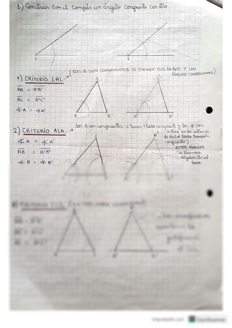 Solution Criterios De Congruencia De Tri Ngulos Studypool